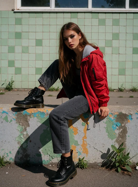 Kscs13nn4ksc, Editorial Urban Portrait Of A 22 Year Old Woma...