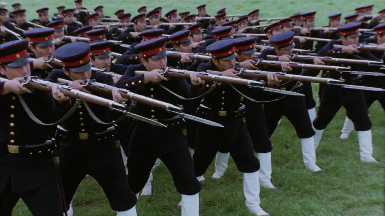 Lstsmr2003, A Dense Formation Of Soldiers In Dark Uniforms A...