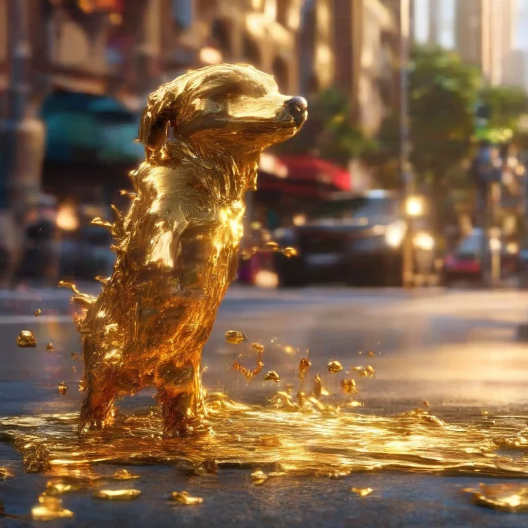 Liquidgoldmorph, Dripping, Judyblue, Made Of Liquid Gold, St...