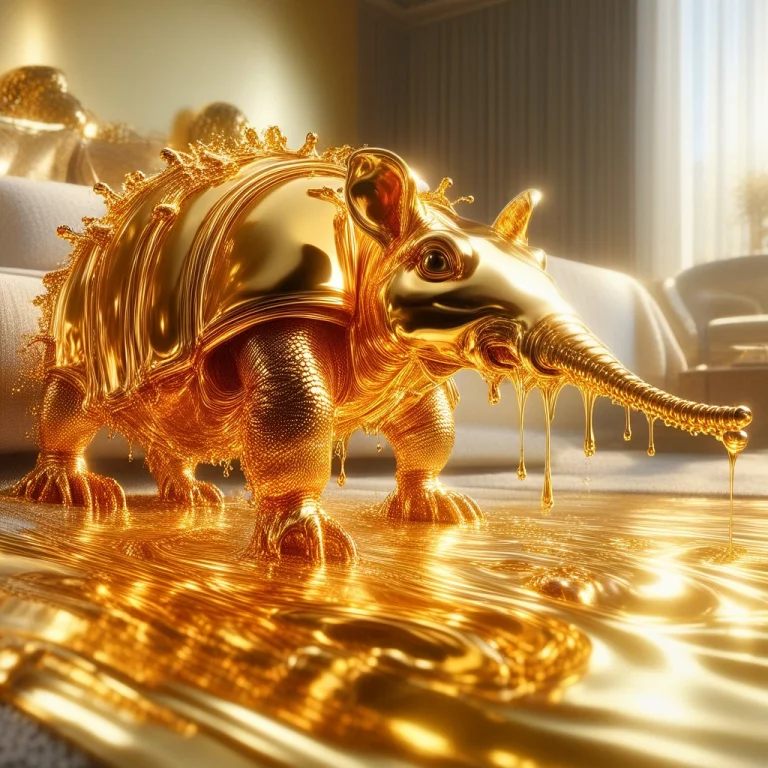 Masterpiece, Absurdres, Vibrant, An Armadillo, A Mattress, W...