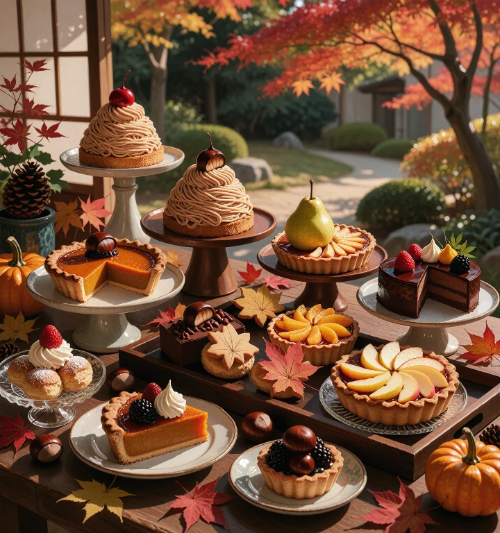 ,lorakrea2storytellerlora0.4,an Abundant Autumn Dessert Tabl...