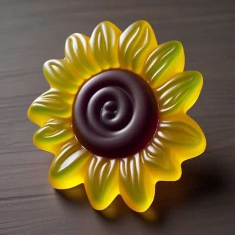 Gummymorph,sunflower — SDXL AI Prompt: gummymorph,sunflower