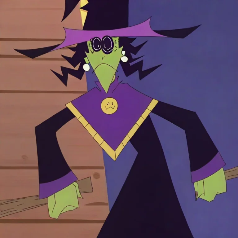 Witch, Female, Witch Outfit, Green Skin, Black Hair, Black S...