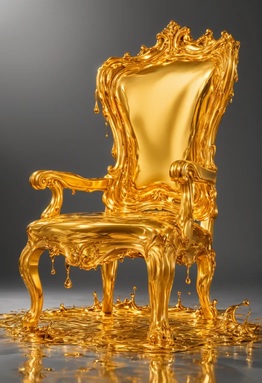 Masterpiece, Absurdres, Vibrant, A Chair, Centered Compositi...