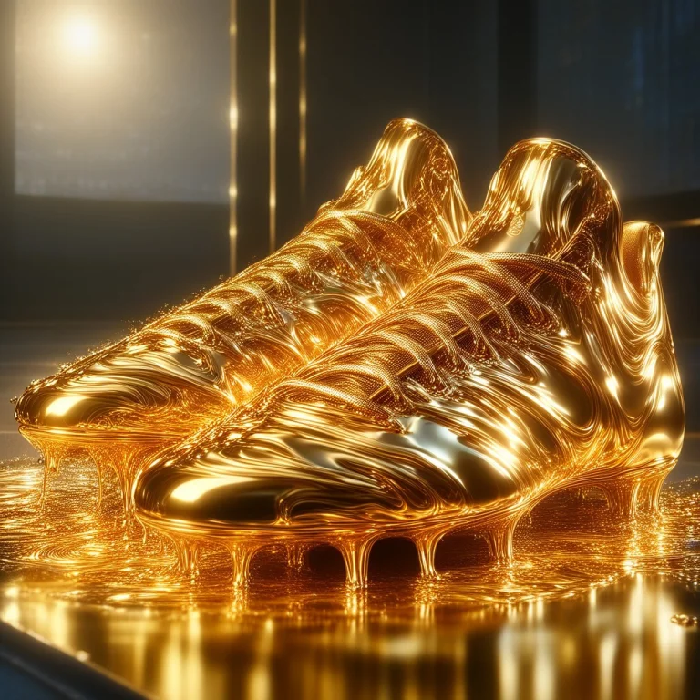 Masterpiece, Absurdres, Vibrant, A Pair Of Football Trainers...