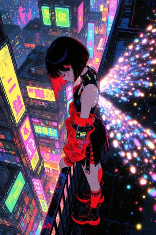 Masterpiece, Very Aesthetic, Nijisis, Inkpoet, An Anime-styl... — Stable Diffusion AI Prompt: masterpiece, very aesthetic, NijiSIS, inkpoet, An anime-style illustration set i...