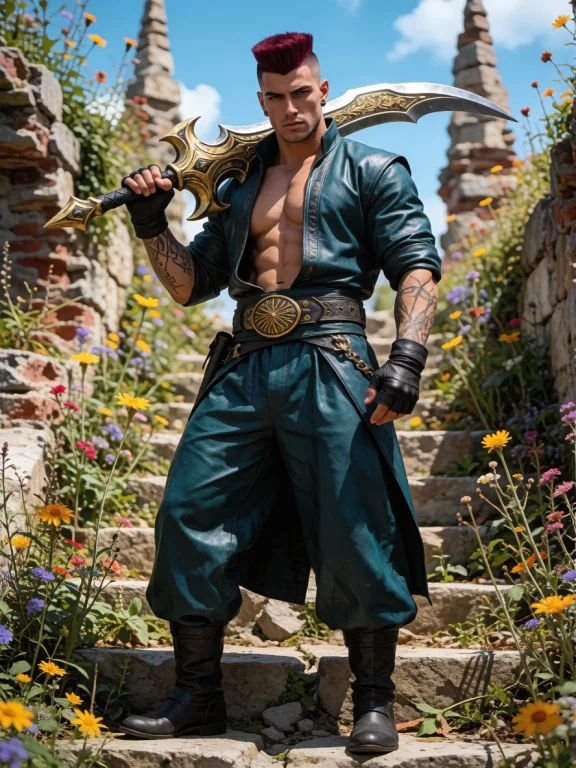 Photography Of A Very Muscular Handsome 31-year-old Middle E...