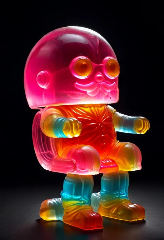 Gummymorph1.2, A Funny And Absurd Astronaut Made Entirely Of...