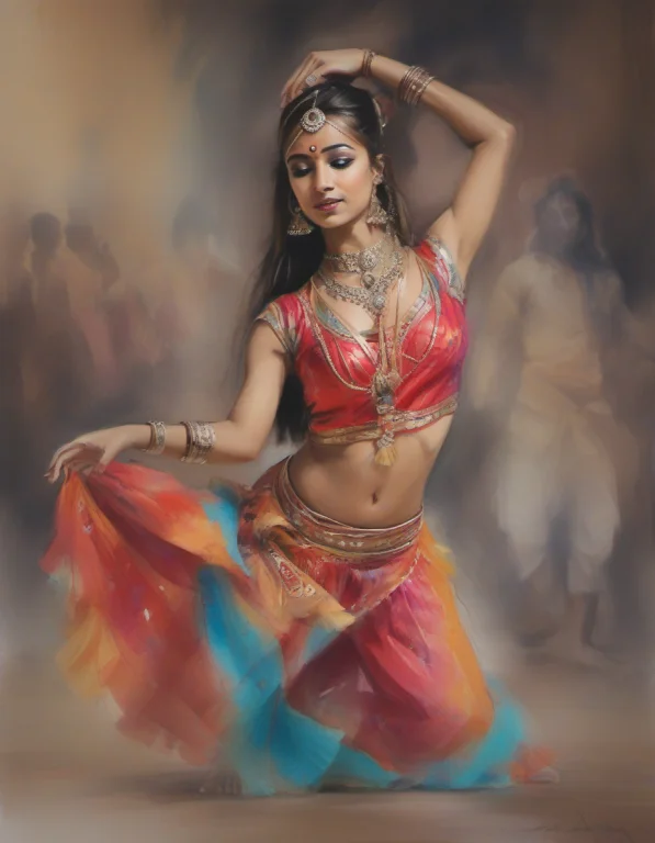Indian Dancer Girl