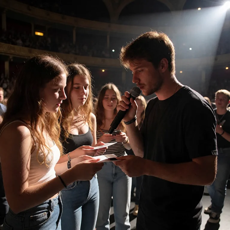 Raw Photo, Digital Photo, A 40yo Male Singer In A Concert Ha...