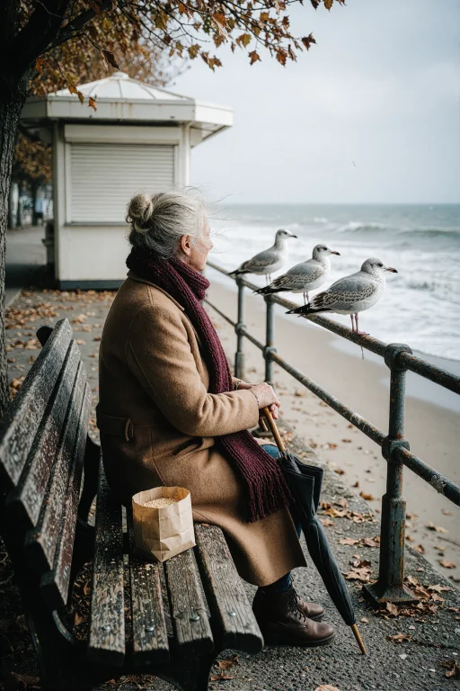 Zidiusart. A Photograph Of A Woman In Her Sixties With A Mat...