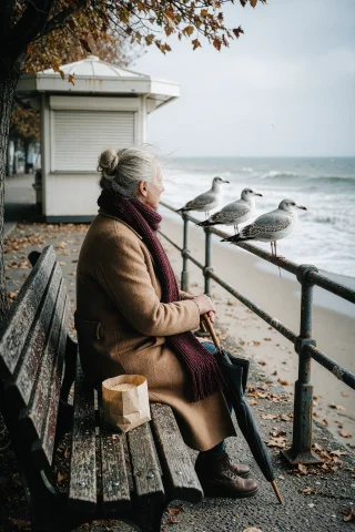 Zidiusart. A Photograph Of A Woman In Her Sixties With A Mat... — Stable Diffusion AI Prompt: ZIDIUSART. A photograph of a woman in her sixties with a mature, defined facial...