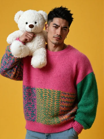 Photography Of A Handsome Muscular Asian Guy With Short Blac... — Stable Diffusion AI Prompt: Photography of a handsome muscular asian guy with short black spiky textured hai...