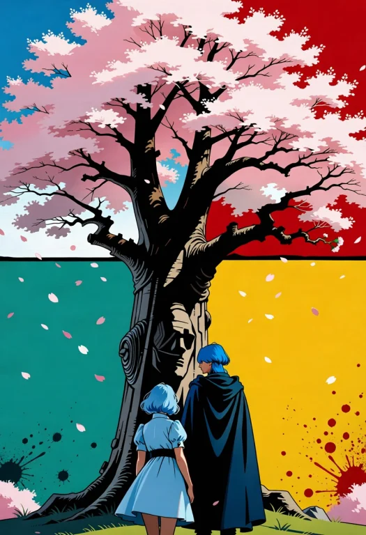 Rockstyle, The Image Is Graphic Novelcomic Book Style. Bold,...