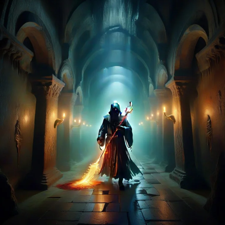 Intricate, Detailed, Dark Fantasy, Cinematic Wide Shot Of An...