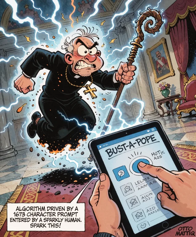 The Pope, Experiencing First-hand The Spark Of Human Creativ...
