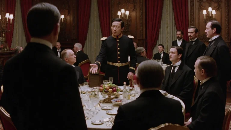 Lstsmr2003, A Man In A Dark Military Uniform Stands Center-f...