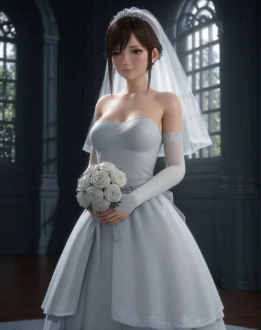 Loratraining10082411-20261004001429641-nofj1c3dcgi88, 1girl,... — Stable Diffusion AI Prompt: C3DCGI88, 1girl, 3D, CGI, wedding dress, bridal veil,