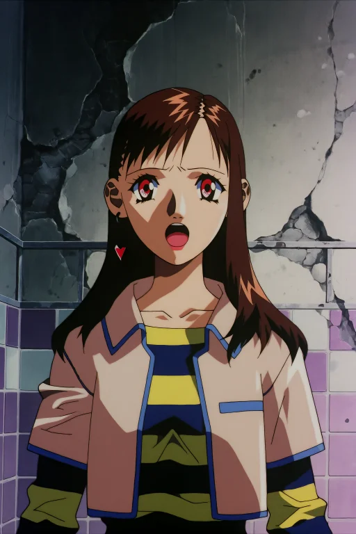 Anime Style, Sawa Type-2, 1girl, Solo, Brown Hair, Long Hair...