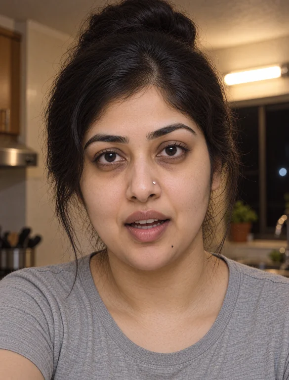 Zxrevathi Woman, 33 Years Old, Close-up, Video Frame Grab, M...