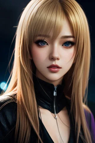 Night Photography, Night, Solo, 1girl, Blonde Girl, Blurry,... — Stable Diffusion AI Prompt: night photography, night, solo, 1girl, blonde girl, blurry, portrait, blurry bac...