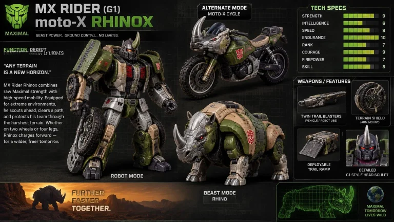Mx Riderg1moto-x Rhinox With Tech Specs
