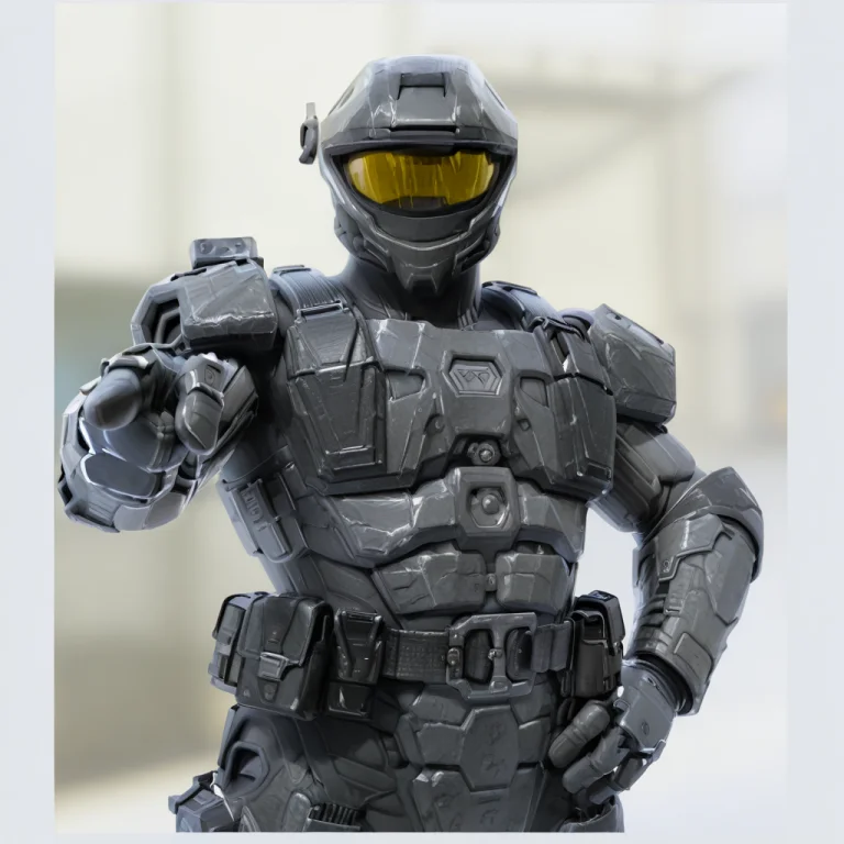 Halrrec,armor, Helmet,visor, Upper Body,belt Pouches, Hand O...