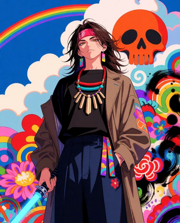 Masterpiece, Very Aesthetic, Nijisis,the Artistic Style Is A...