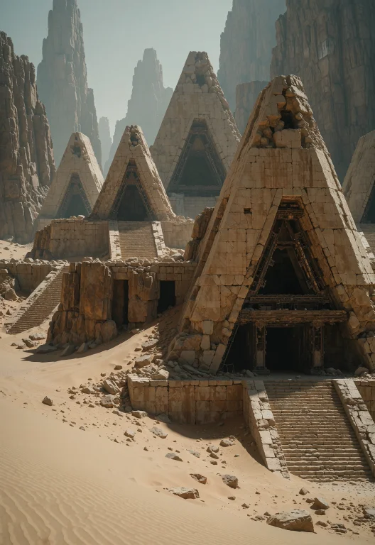 This Is A Cgi Image Depicting A Desolate, Post-apocalyptic L...