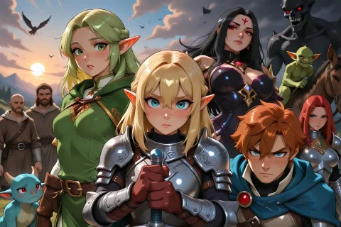 Masterpiece, Best Quality, Depth Of Field, Anime Production... — Stable Diffusion AI Prompt: masterpiece, best quality, depth of field, anime production artwork, anime color...