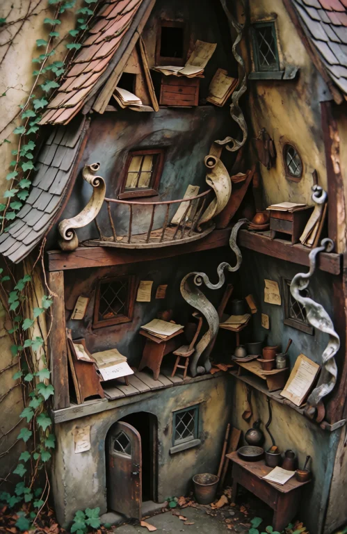 In A Hidden Corner Of A Forgotten Kingdom, A House Of Many S...