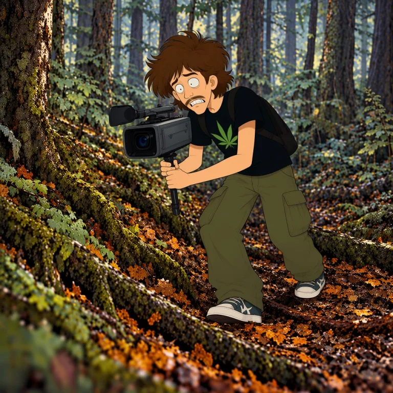 Camera, Outdoors, Nature, Bag, Tree, Backpack, Holding, Leaf...