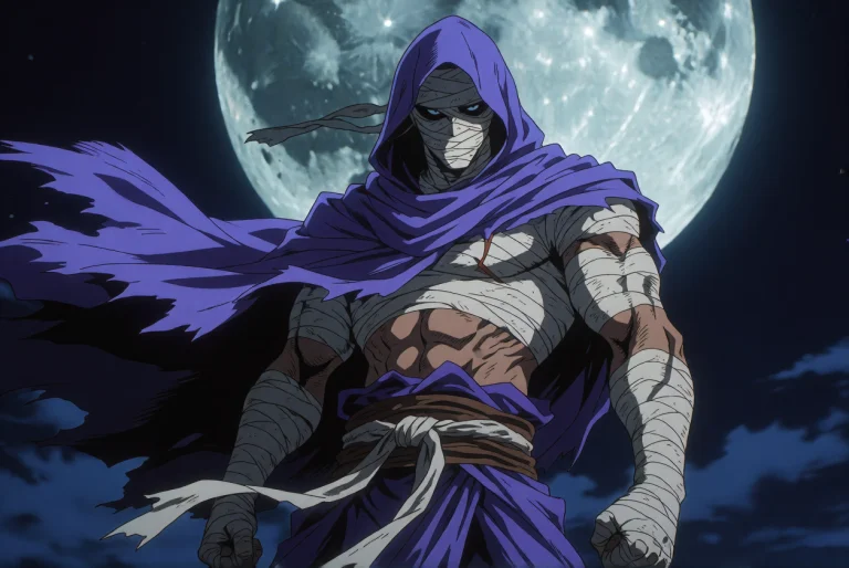 Dark Fantasy Anime Production Still In Wide Format, Featurin...