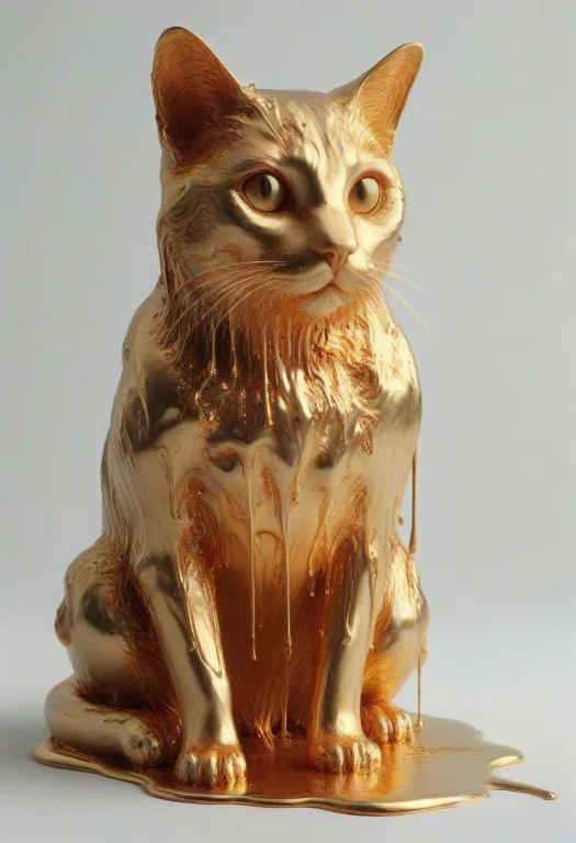 Liquidgoldmorph, Dripping, Cat
