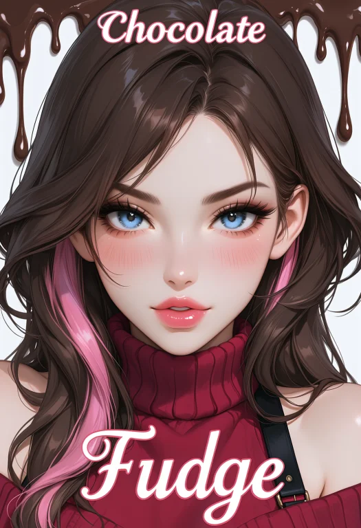 1girl, Solo, Portrait Long Flowing Hair,brown Hair, Detailed...