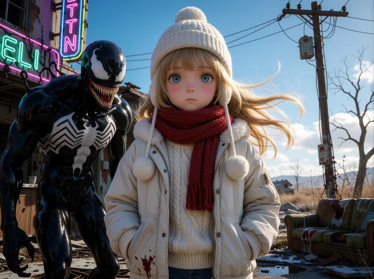 1other, Blackslimecreature, Venomcharacter, 1girl, 31yo, O,...