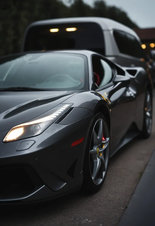 Cinematic Film Still One Car,loraferrari Focus0.0,8k Ultra D...