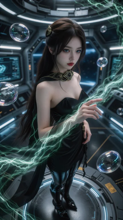 丽莎丽莎,画面中心是一位年轻得不可思议的18岁女性,她拥有深棕...