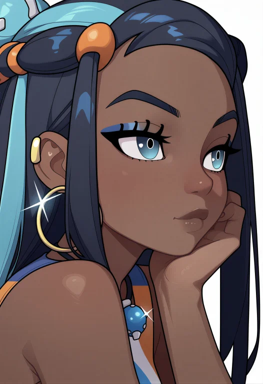 Nxyt, Masterpiece, Best Quality, Score7,1girl, Nessa Pokemon...