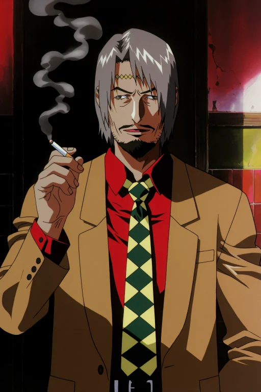 Yasuomi Umetsu Style, Anime Style, Akai A Kite, Cigarette, M...