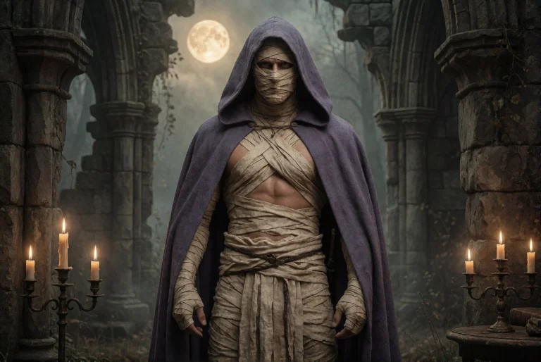 A Dark Academia Aesthetic Horizontal Portrait Of A Muscular...