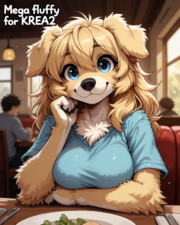 Masterpiece, Best Quality, 1girl, Solo, Furry, Dog Anthro, F...