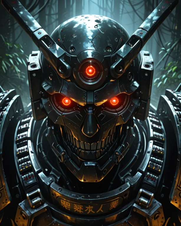 Okustyle, Japanese Armor, Masterpiece, Best Quality, Hyper D...