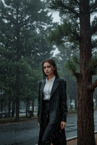 Lorarain Aesthetic0.0,asdxohnxs. Rain Aesthetic,by Roger Dea... — SDXL AI Prompt: ,asdxohnxs. rain aesthetic,by roger deakins,, elegant girl in urban outfit,,beha...