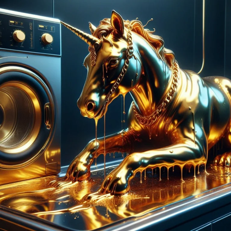 Liquidgoldmorph, Dripping Unicorn Dj Wearing Headphones And...