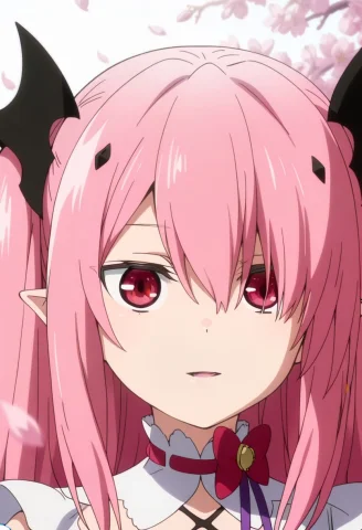 Zzkrul, Pink Hair, Long Hair, Pointy Ears, Red Eyes, Vampire... — Stable Diffusion AI Prompt: zzKrul, pink hair, long hair, pointy ears, red eyes, vampire, hair between eyes,...