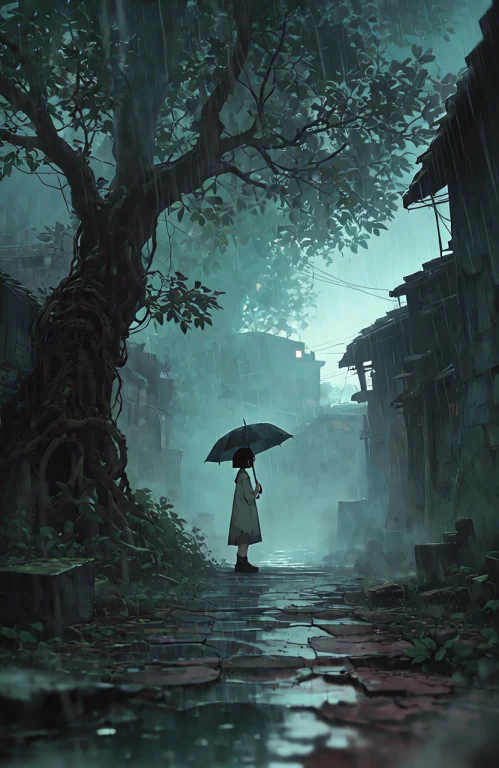 A Digital Illustration In An Anime-inspired Style Features A...