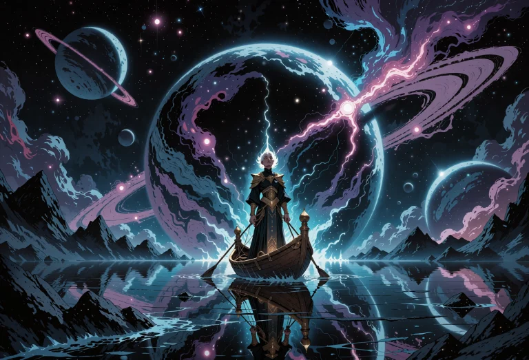 An Ultra Wide Cinematic Comic Book Cover Illustration Of The...