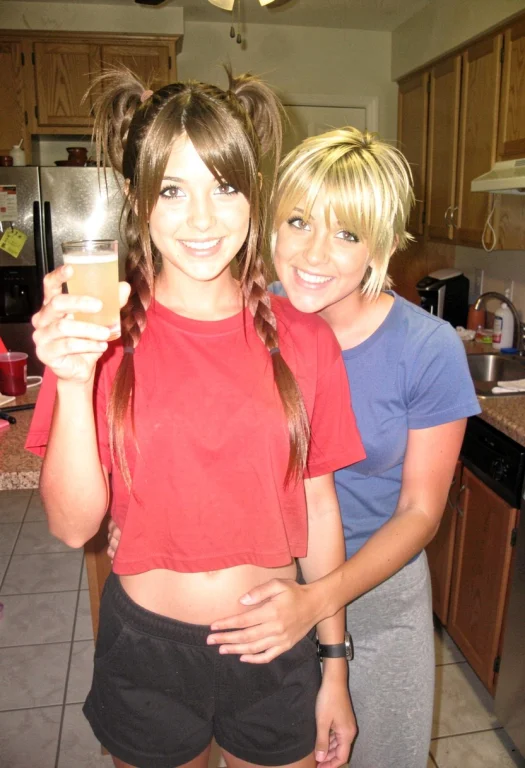 3mo Grl Early 2000s Style Amateur, Upper-body Candid Pov Loo...