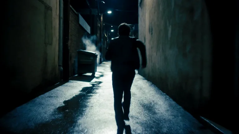 Undrwrldaw2012, A Lone Figure, Silhouetted And In Motion, Ru...